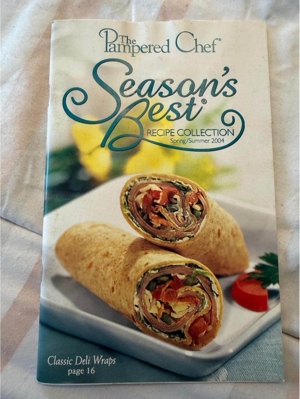 The Pampered Chef Season's Best Recipe Collection Spring/Summer 2004 Magazine